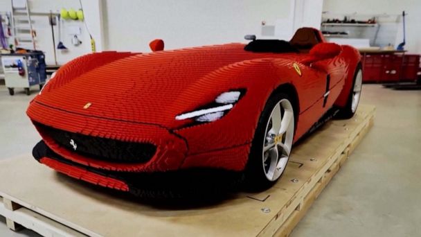 Watch a Lego Ferrari go from zero to hero | Flipboard