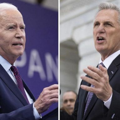 VIDEO: ABC News Live: Biden and McCarthy hold high-stakes debt ceiling meeting