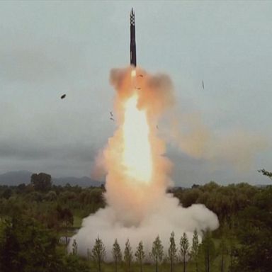 VIDEO: North Korean TV shows video of latest ICBM launch