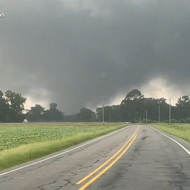 VIDEO: ABC News Live: Massive tornado rips through North Carolina