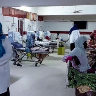 Experts say the worsening situation in Sudan is unfortunately perfect for the spread of disease. 