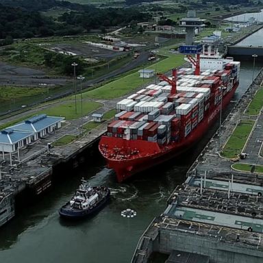 VIDEO: Severe drought affecting Panama Canal