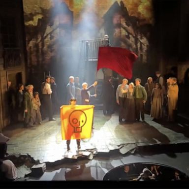 VIDEO: Climate protesters storm the stage at Les Miserables