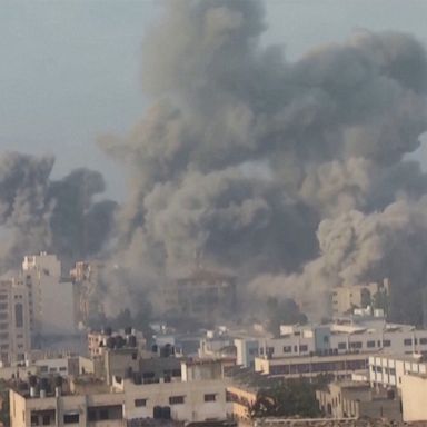 VIDEO: Israeli airstrikes pound university in Gaza