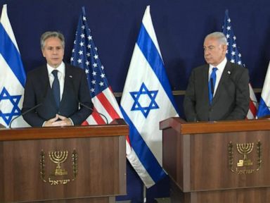 PHOTO: VIDEO: ‘We will always be there by your side,’ Blinken tells Netanyahu