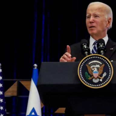 VIDEO: Biden to the people of Israel: 'You are not alone' 