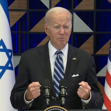 VIDEO: Biden voices continued support for Israel during visit 