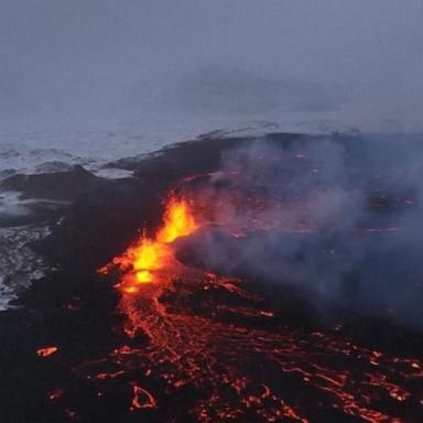 VIDEO: Scientists concerned about toxic gas released by Icelandic volcano