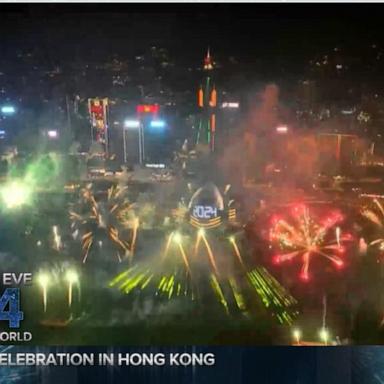 VIDEO: China welcomes in the New Year