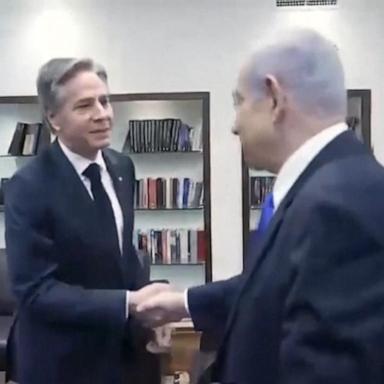 VIDEO: Secretary Blinken meets with Herzog, Netanyahu during Israel trip 