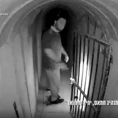 VIDEO: IDF releases video it says is of Hamas leader allegedly fleeing tunnels