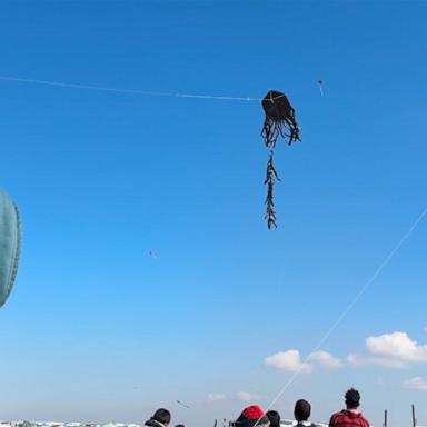 VIDEO: Displaced children in Gaza seek solace in kites