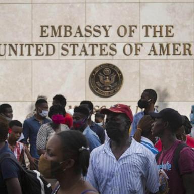 VIDEO: US Marines sent to provide more security at US Embassy in Haiti