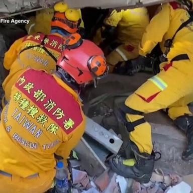 VIDEO: Taiwan earthquake worst in 25 years