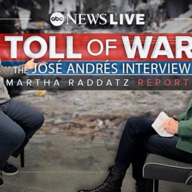 VIDEO: Toll of War: The José Andrés Interview | Martha Raddatz Reports