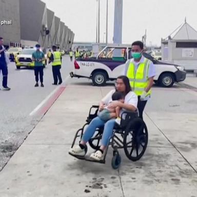 VIDEO: New video showing the aftermath of Singapore Airlines flight that left 1 dead