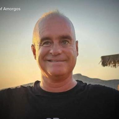 Albert Calibet, a former LA Sheriff's Department deputy, failed to return from a hike on the Greek island Amorgos amid extreme heat, with temperatures above 100 degrees Fahrenheit.