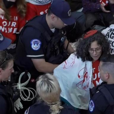 VIDEO: Protesters on Capitol Hill call for cease-fire in Gaza