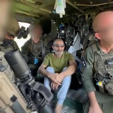 VIDEO: Rescue operation frees Hamas hostage in Gaza