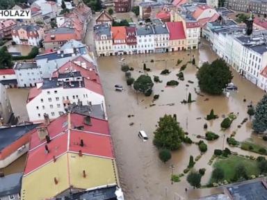 WATCH:  Deadly floods hit Central Europe