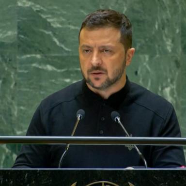 VIDEO: Zelenskyy to the UN: Russia wanting more land is ‘insane’