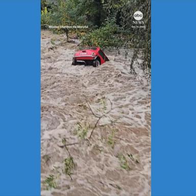 Torrential rain inundates parts of France