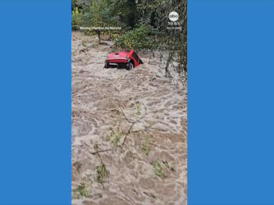 WATCH:  Torrential rain inundates parts of France