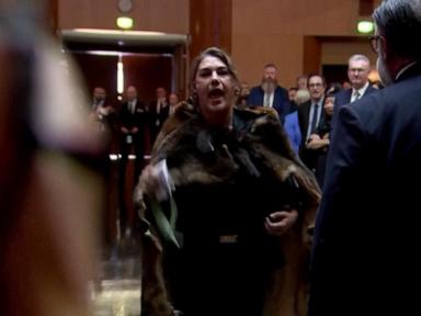 WATCH:  King Charles III yelled at by Indigenous Australian senator