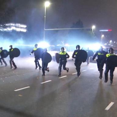 VIDEO: Violence in Amsterdam targets Israeli soccer fans