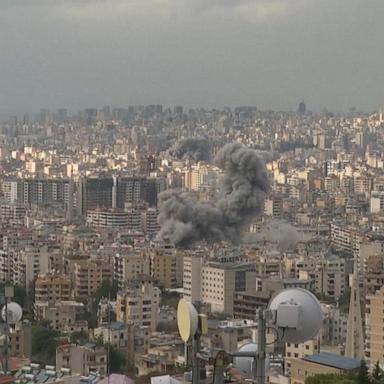 VIDEO: Israeli airstrikes hit Beirut suburbs