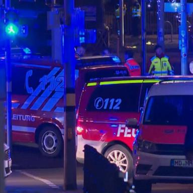 VIDEO: Driver in Christmas market crash is doctor from Saudi Arabia: German officials