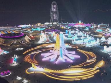 WATCH:  Chinese city unveils magical ice and snow festival