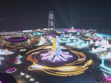 WATCH:  Chinese city unveils magical ice and snow festival