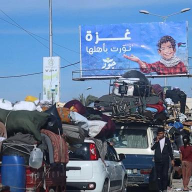 VIDEO: Thousands of Palestinians hope to return to northern Gaza