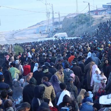 VIDEO: Thousands blocked from northern Gaza 