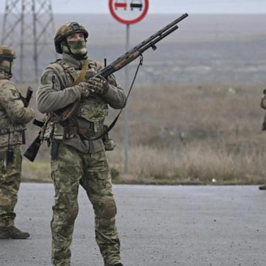 VIDEO: Russia claims it captured strategic town in eastern Ukraine