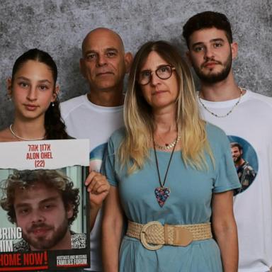 VIDEO: Family of hostage Alon Ohel push for his release