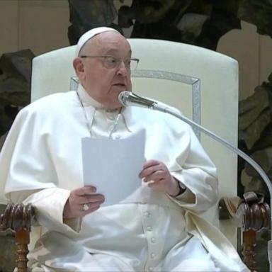 VIDEO: Pope Francis has pneumonia but remains in 'good spirits,' Vatican says