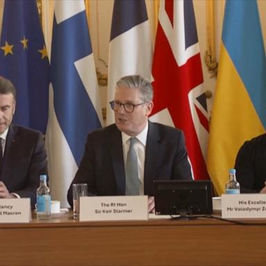 VIDEO: Zelenskyy meets with European leaders to discuss peace plan