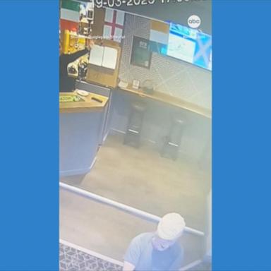 VIDEO: Bartender tosses hat onto customer’s head