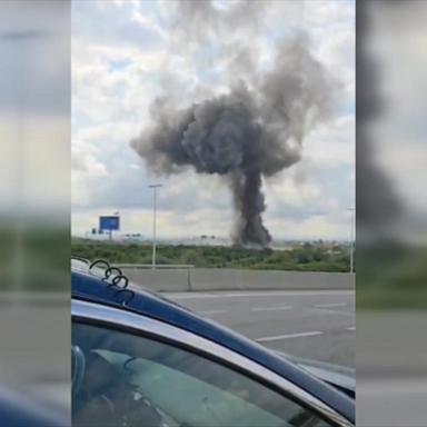 VIDEO: 8 injured after Houthi missile strikes near Tel Aviv's Ben Gurion Airport