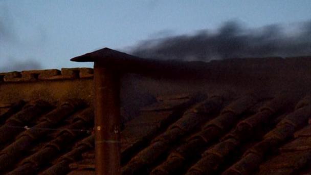Black smoke from Sistine Chapel — papal conclave yields no new pope