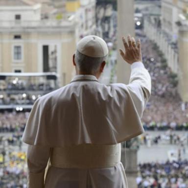 VIDEO: Pope Leo XIV calls for peace during first Sunday prayer
