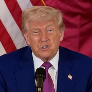 President Donald Trump made the comments during a visit to the United Arab Emirates on the final leg of his tour of the Middle East.