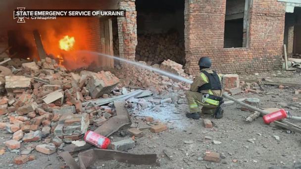 At least 10 dead, 33 hurt in Russian attacks across Ukraine overnight, officials say