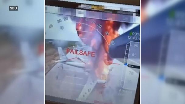 Ukraine strikes back, attacking Russian airfields