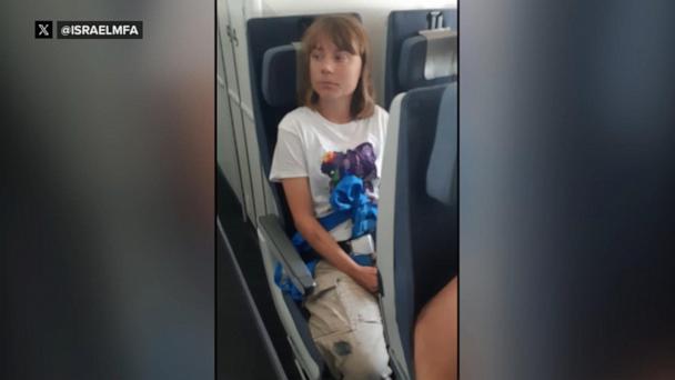 Greta Thunberg deported from Israel, officials say