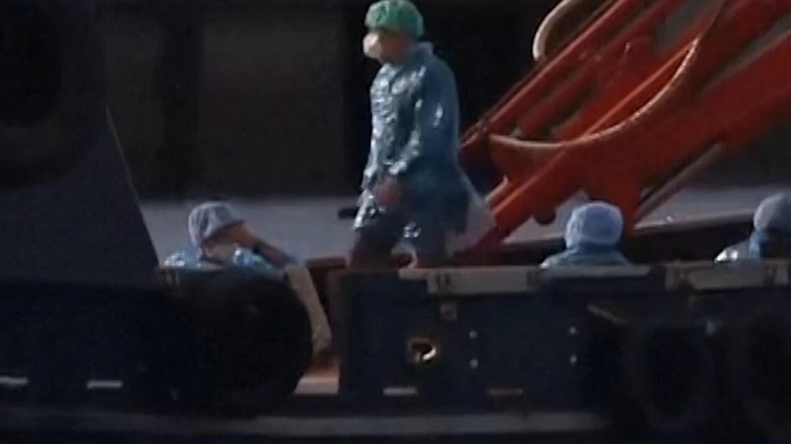 WATCH:  Five passengers are the first to leave the hantavirus-hit cruise ship MV Hondius
