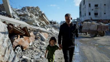 VIDEO: ‘We are being buried alive,’ a father’s plea from the Gaza Strip