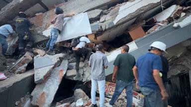 VIDEO: Colombia earthquake survivor on what he experienced